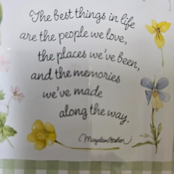 MARJOLEIN BASTIN WOODEN FRAMED PRINT WITH QUOTE - Picture 4 of 7